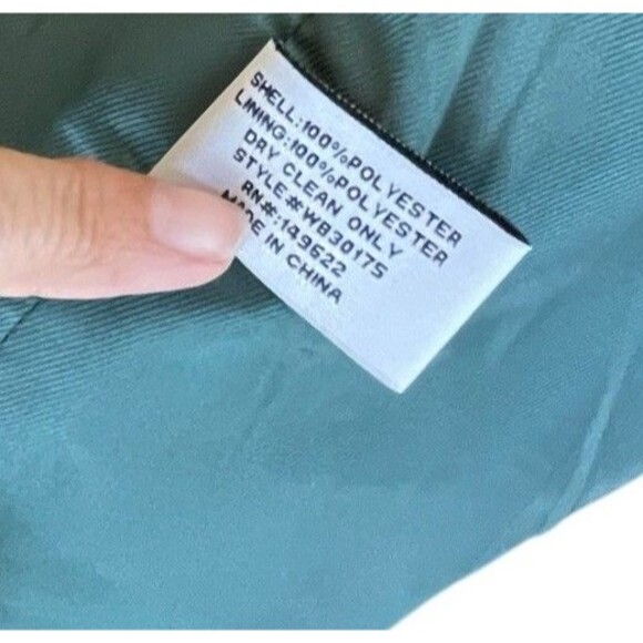 WALTER BAKER Ariel‎ Double Breasted  Blazer Jacket Size M Pine Oversized - Picture 10 of 13